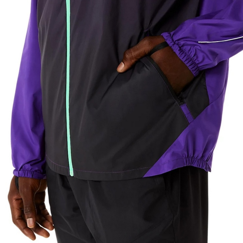 Чоловіча куртка для бігу Asics LITE-SHOW JACKET 2011C111-500