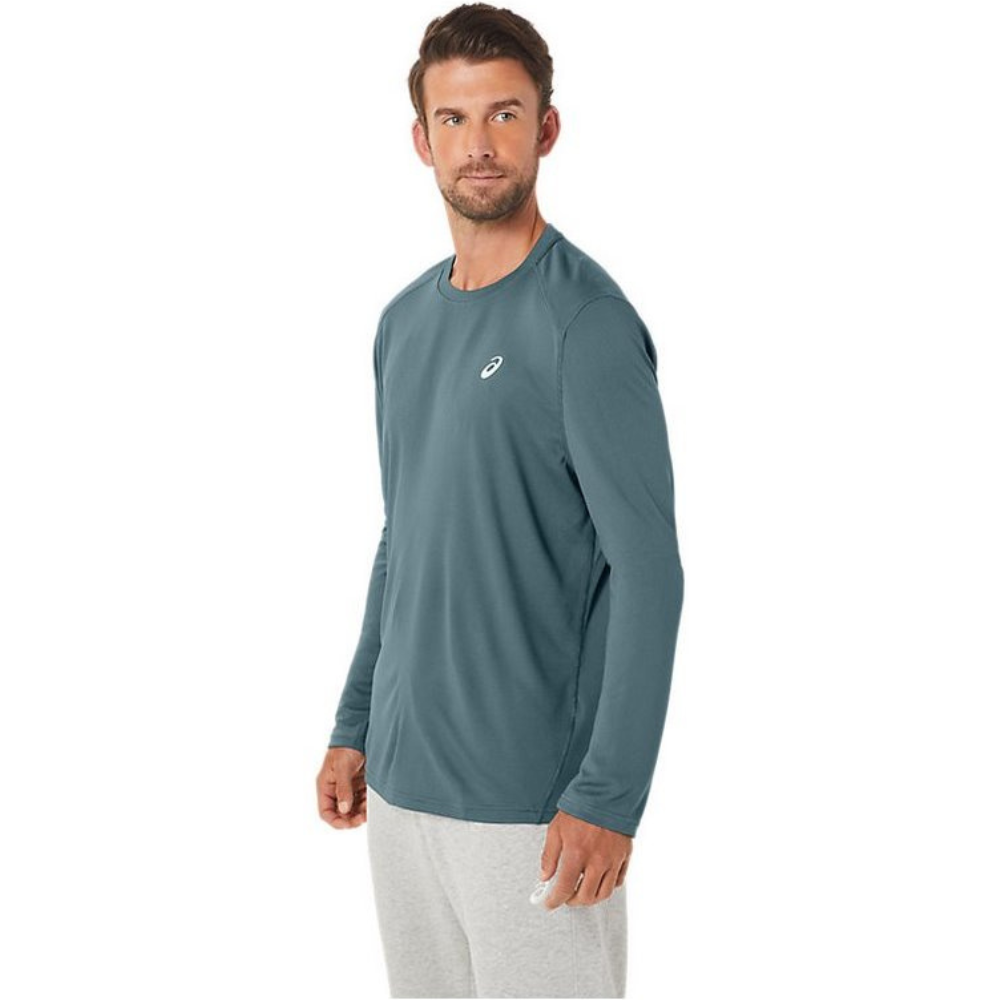 Чоловічий лонгслів Asics CORE LS TOP 2011C340-FOGG