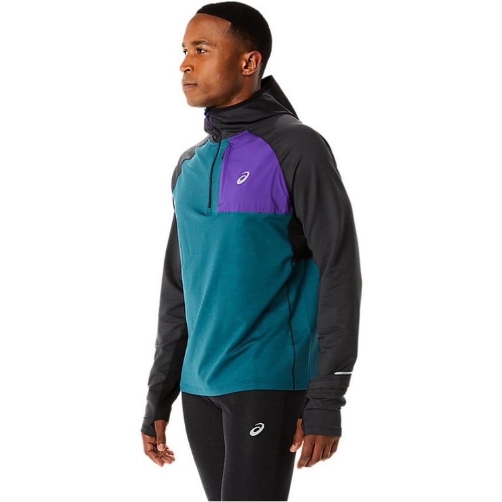 Чоловіча спортивна кофта Asics WINTER RUN LS HOODIE 2011C396-300