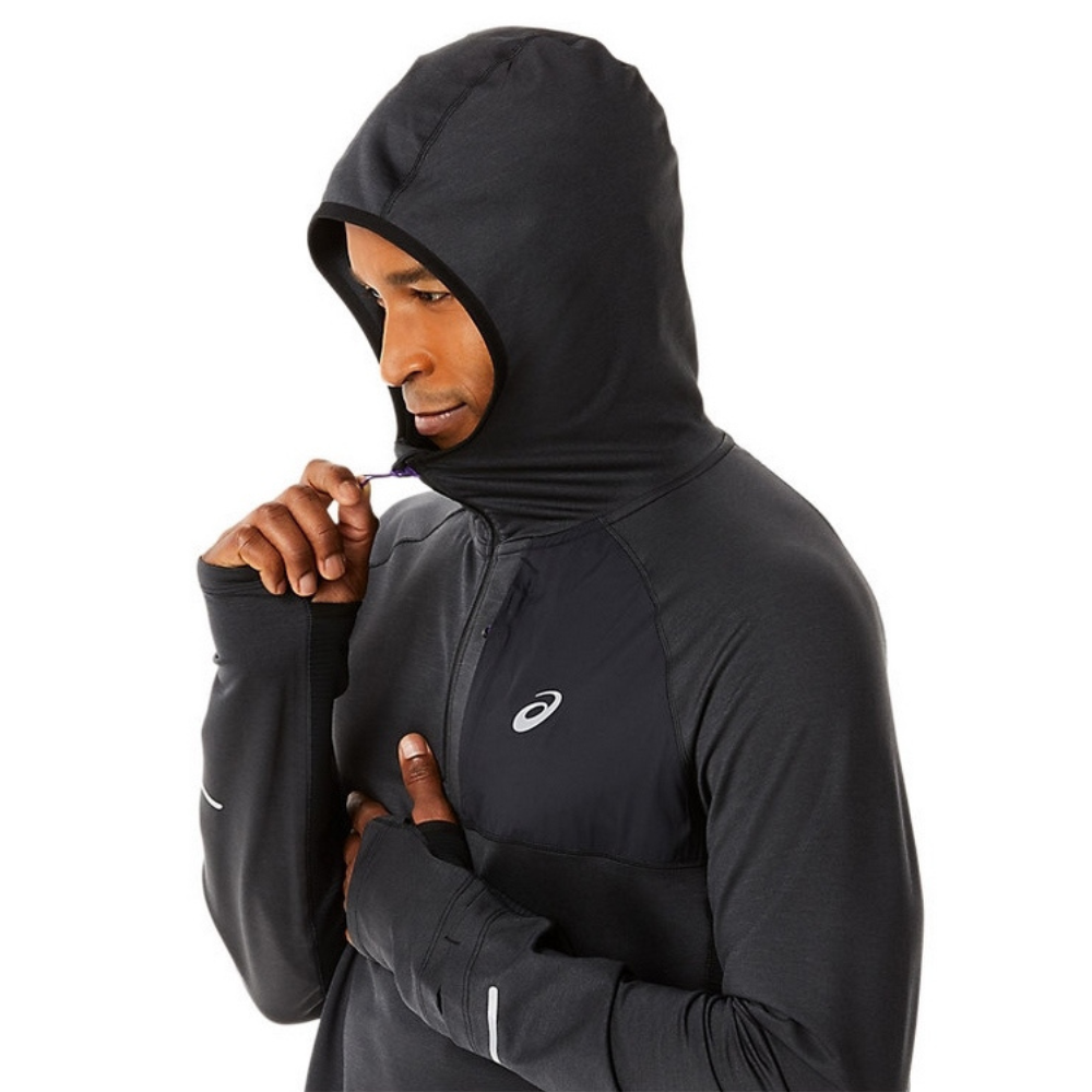 Чоловіча спортивна кофта Asics WINTER RUN LS HOODIE 2011C396-001