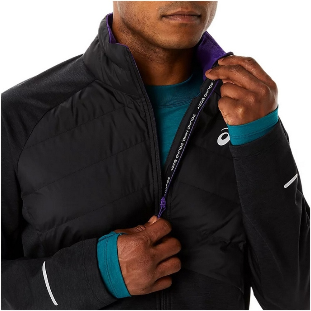 Чоловіча куртка для бігу Asics WINTER RUN JACKET 2011C397-001
