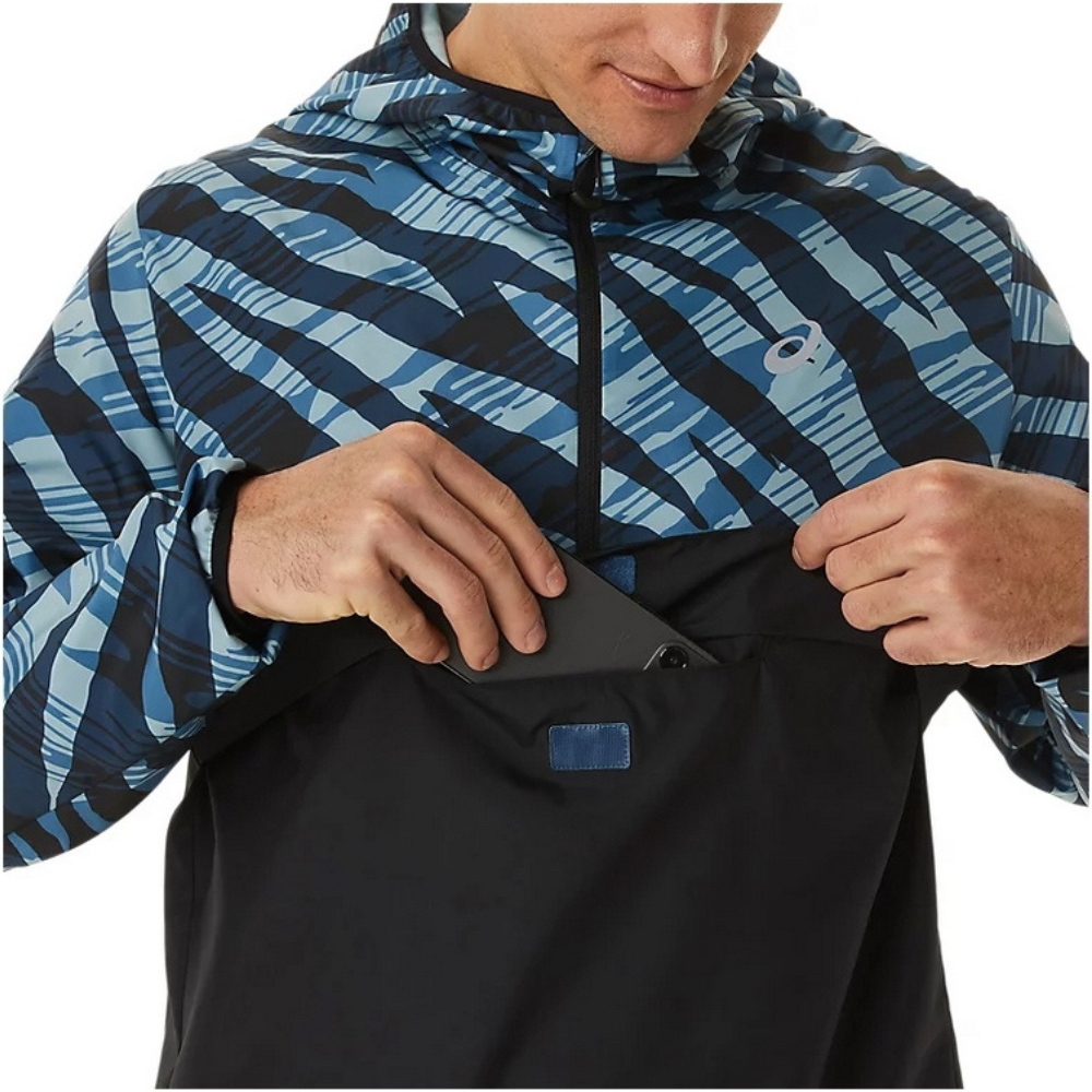 Чоловіча куртка для бігу Asics WILD CAMO ANORAK 2011C479-400