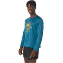 Чоловічий лонгслів Asics FUJITRAIL LOGO LS TOP 2011C720-407