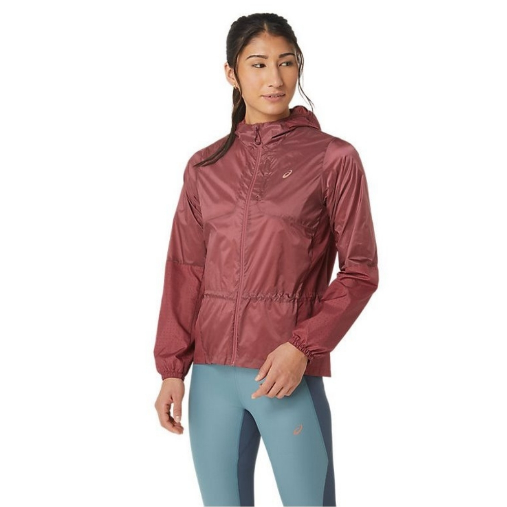 Жіноча куртка для бігу Asics NAGINO PACKABLE RUN JACKET 2012C849-RED