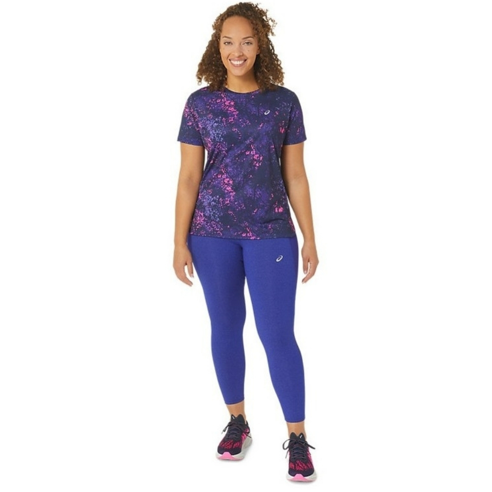 Жіноча спортивна футболка Asics ALL OVER PRINT SS TOP 2012C853-400