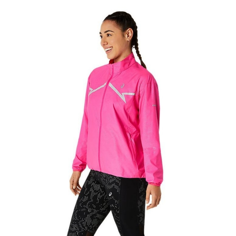 Жіноча куртка для бігу Asics LITE-SHOW JACKET 2012C862-PINK
