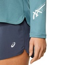 Жіночий лонгслів Asics ICON 1/2 ZIP LS TOP 2012C867-400