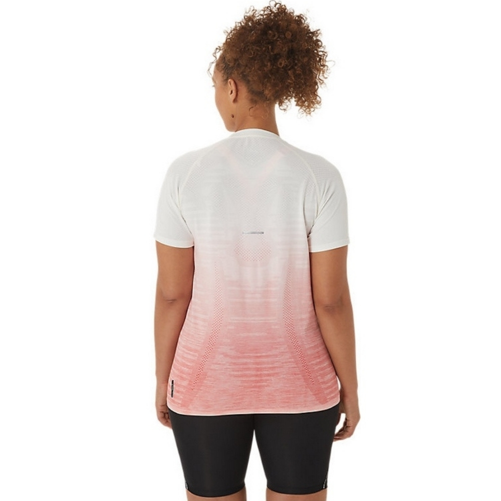 Жіноча спортивна футболка Asics SEAMLESS SS TOP 2012C385-100