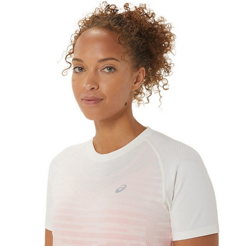 Жіноча спортивна футболка Asics SEAMLESS SS TOP 2012C385-100