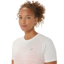 Жіноча спортивна футболка Asics SEAMLESS SS TOP 2012C385-100