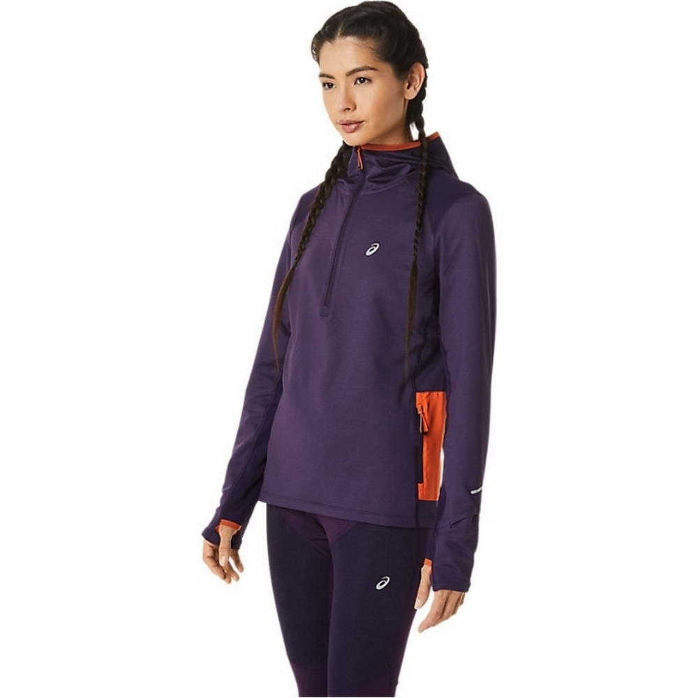 Жіноча спортивна кофта Asics WINTER RUN LS HOODIE 2012C386-500