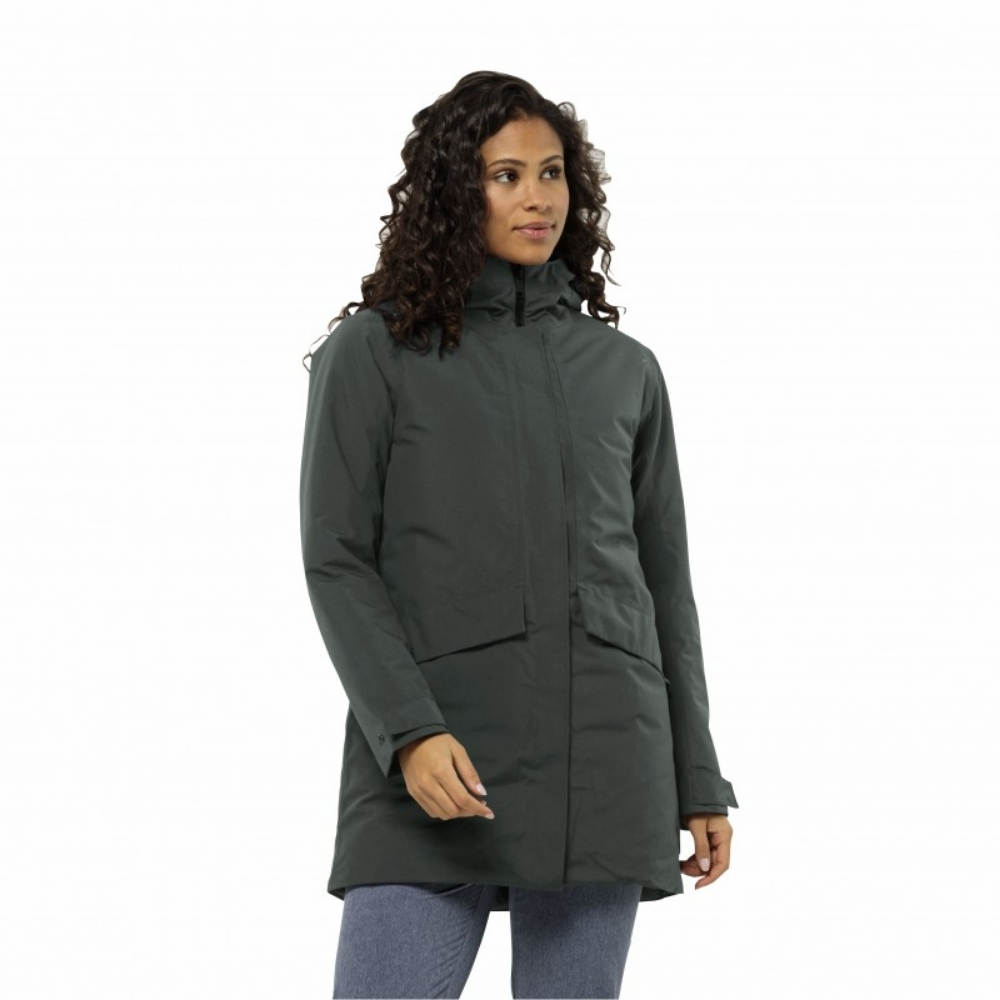 Жіноче напівпальто Jack Wolfskin TEMPELHOF COAT W 1116151_4136