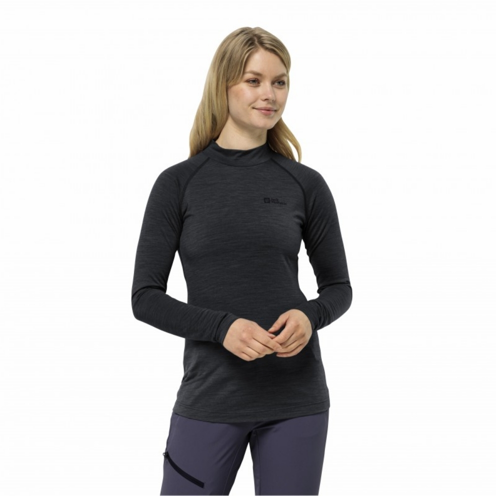 Жіноча фуфайка Jack Wolfskin KAMMWEG L/S W 1809471_6350