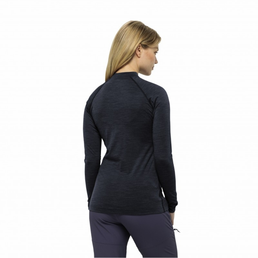 Жіноча фуфайка Jack Wolfskin KAMMWEG L/S W 1809471_6350