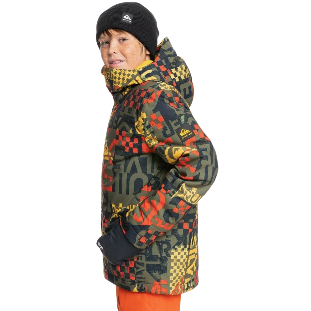 Дитяча зимова куртка Quiksilver MSN PRINTED YTH B SNJT EQBTJ03148-NZE6