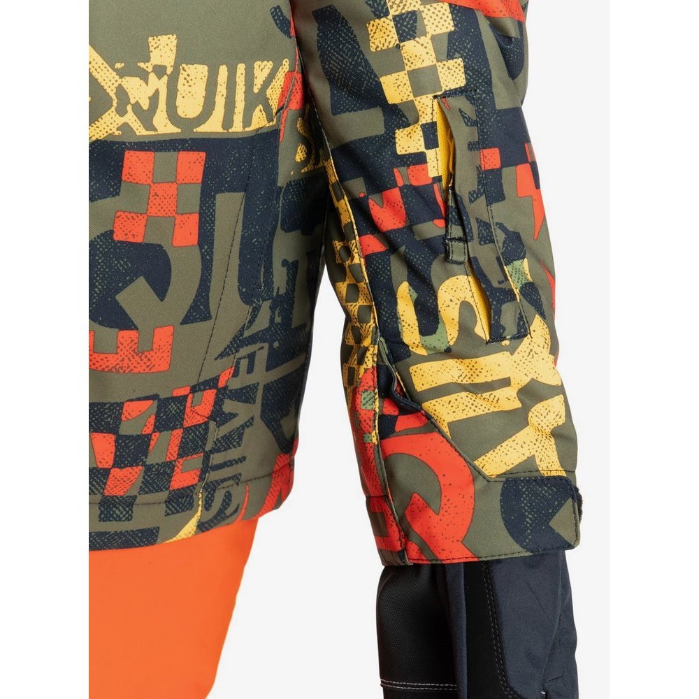 Дитяча зимова куртка Quiksilver MSN PRINTED YTH B SNJT EQBTJ03148-NZE6