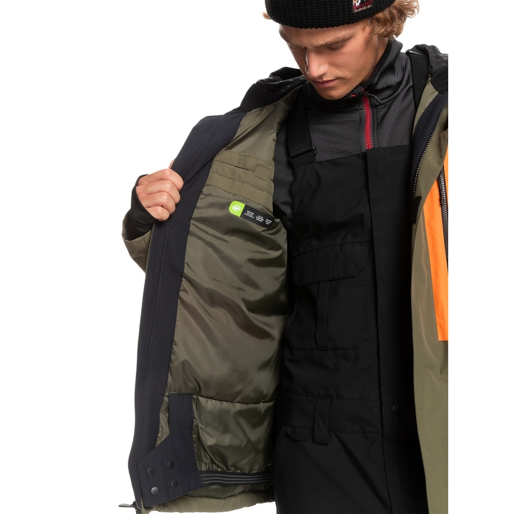 Чоловіча зимова куртка Quiksilver MISSION BLOCK M SNJT EQYTJ03379-CRE0