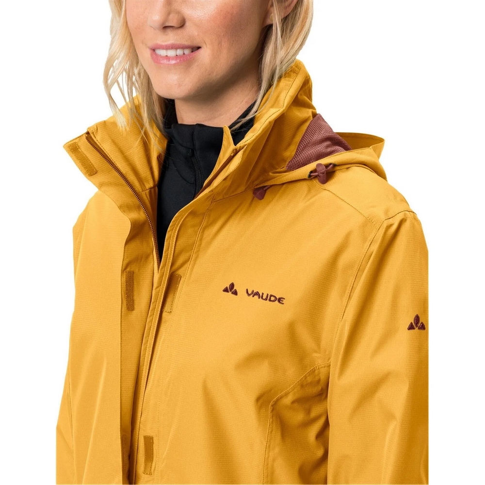 Жіноча куртка для туризму VAUDE Wo Escape Light Jacket VJW10032-BURN