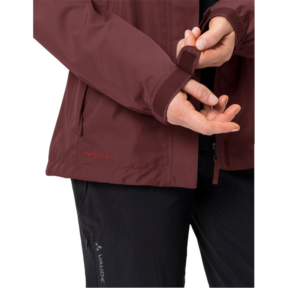 Жіноча куртка для туризму VAUDE Wo Escape Light Jacket VJW10032-DARK