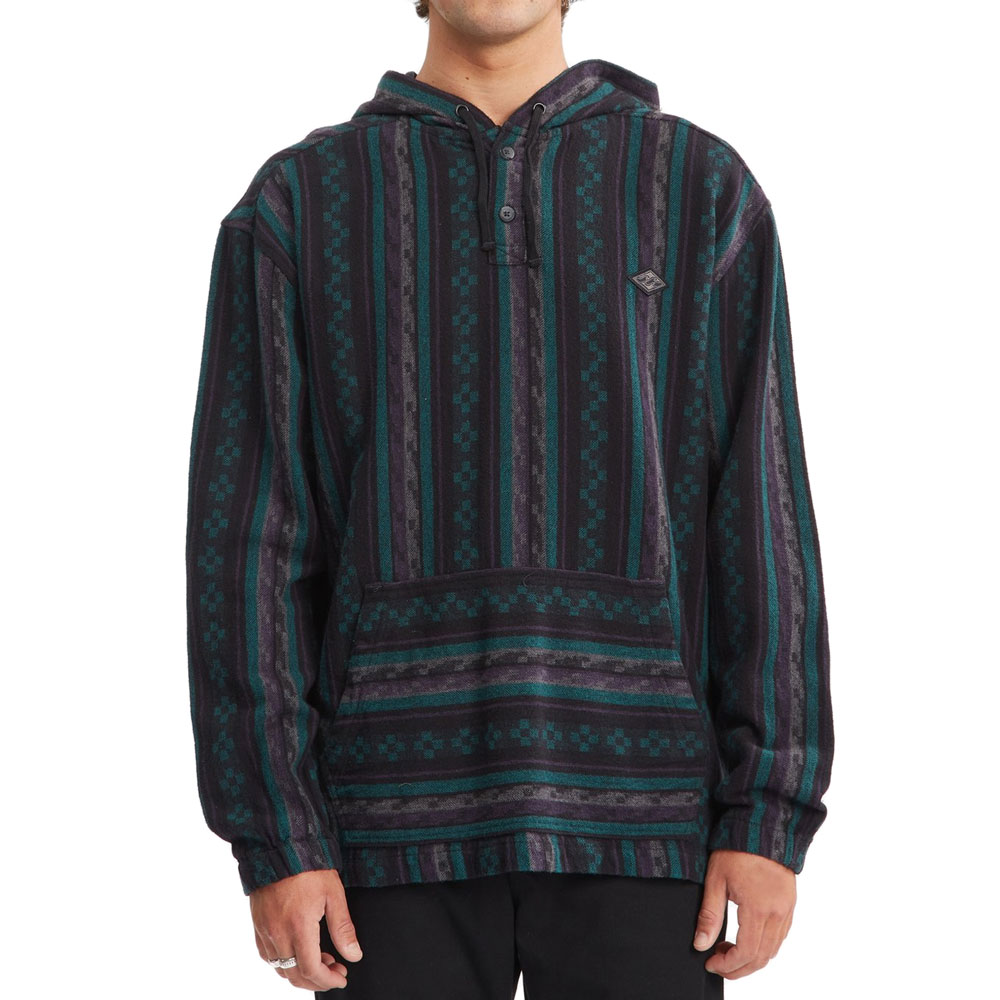 Чоловіче худі Billabong BAJA PULLOVER JACQUA Z1SH37-BLAC