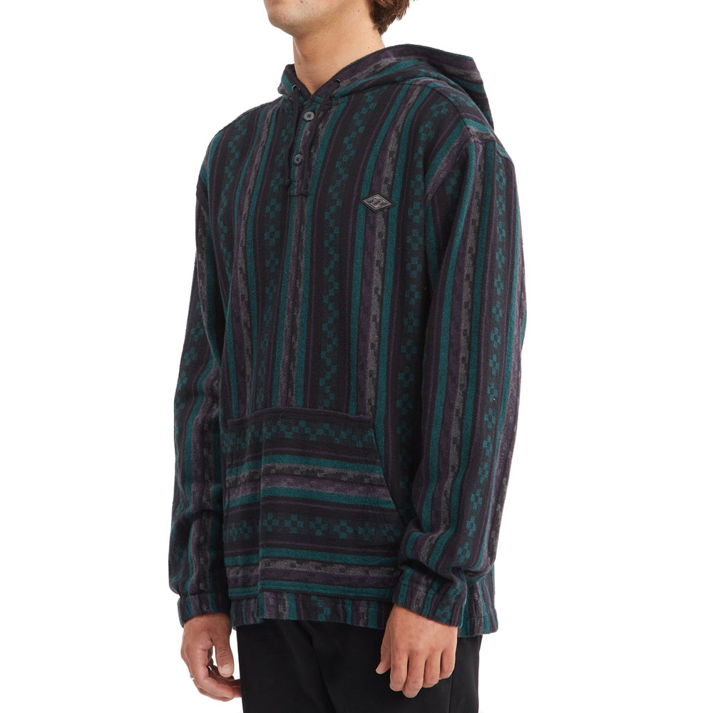 Чоловіче худі Billabong BAJA PULLOVER JACQUA Z1SH37-BLAC