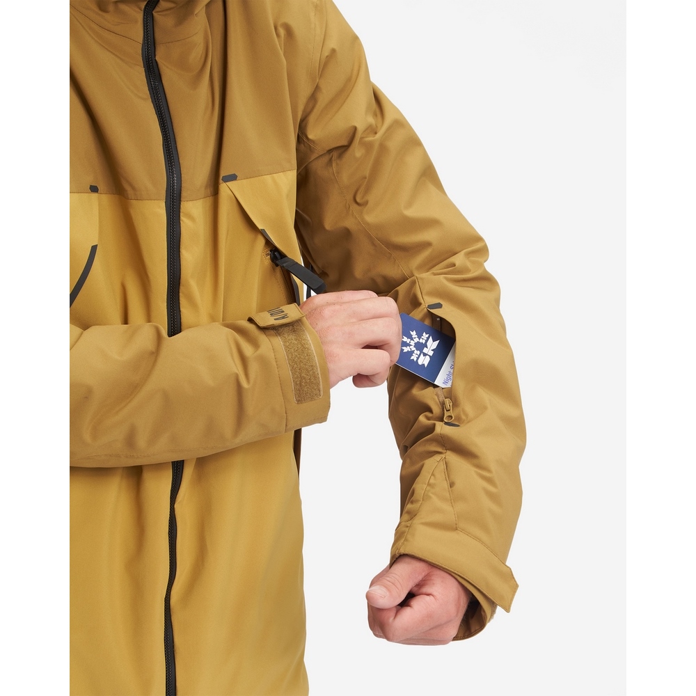 Чоловіча куртка для зимових видів спорту Billabong EXPEDITION Z6JM21-GOLD