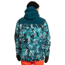 Чоловіча гірськолижна куртка Quiksilver MORTON JK EQYTJ03430-BLUE