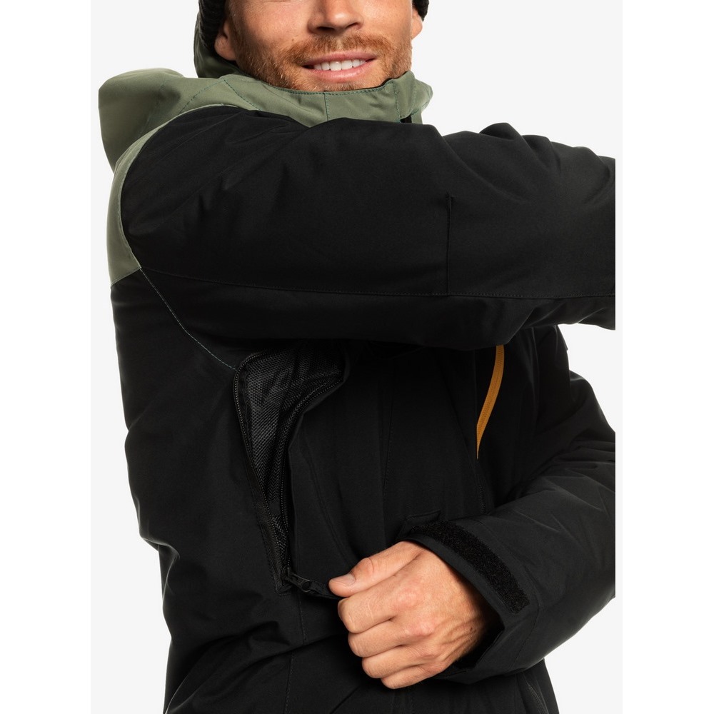 Чоловіча гірськолижна куртка Quiksilver MORTON JK EQYTJ03430-LAUR