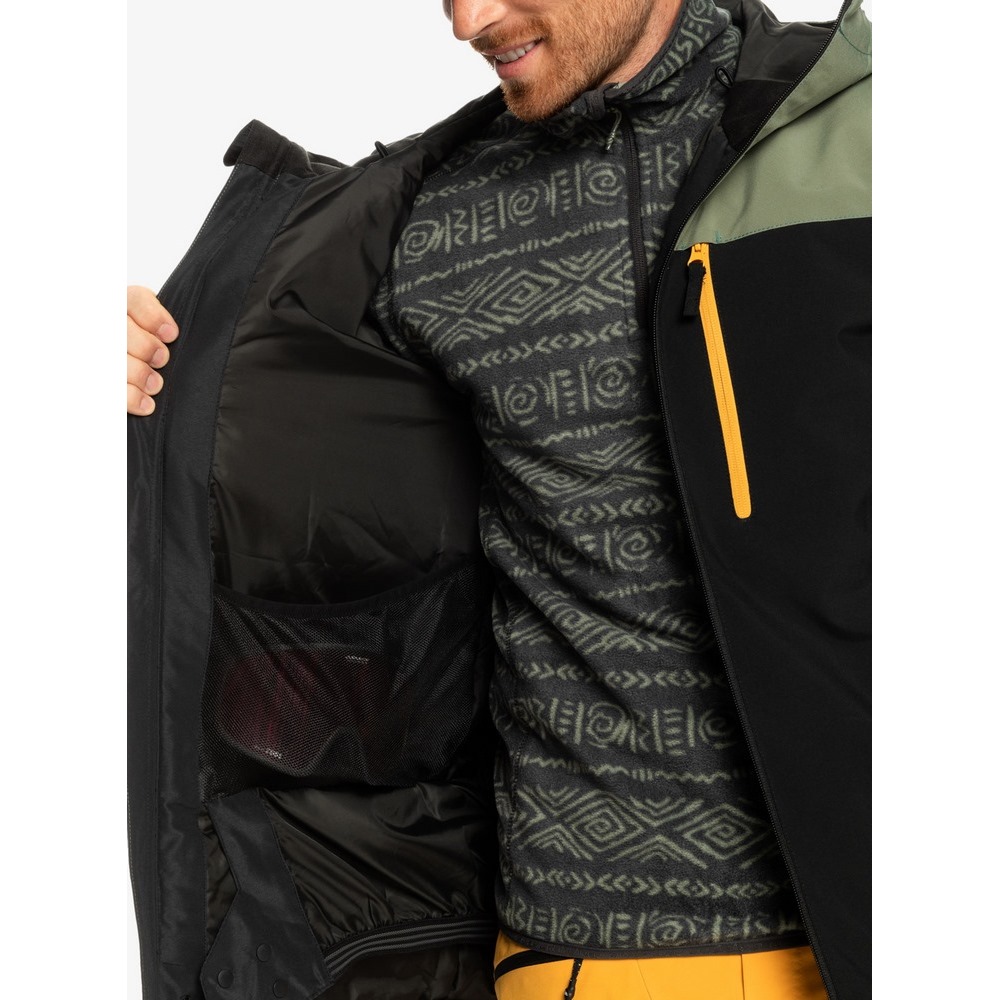 Чоловіча гірськолижна куртка Quiksilver MORTON JK EQYTJ03430-LAUR