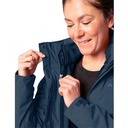 Жіноча куртка для туризму VAUDE Wo Rosemoor 3in1 Jacket V42046-SEA
