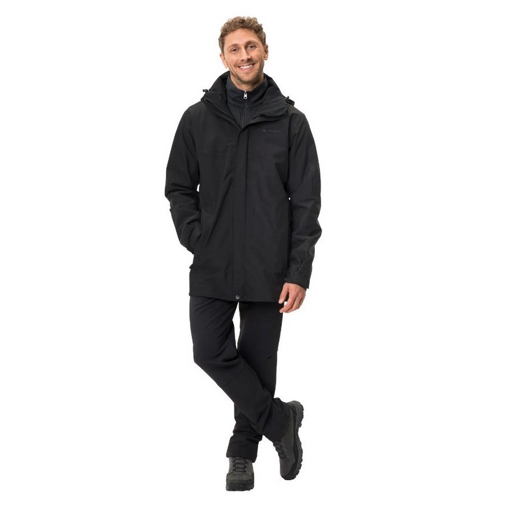 Чоловіча куртка для туризму VAUDE Me Idris 3in1 Parka III V42435-BLAC