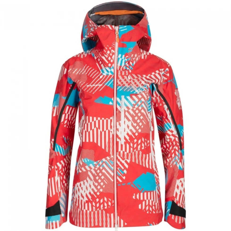 Жіноча куртка для туризму Mammut Nordwand Visiflage HS Hooded Jacket Women 1010-28100-AZAL