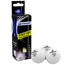 Набір м'ячів для настільного тенісу Donic Schildkrot 3-Star Champion ITTF Poly 40+ 608540