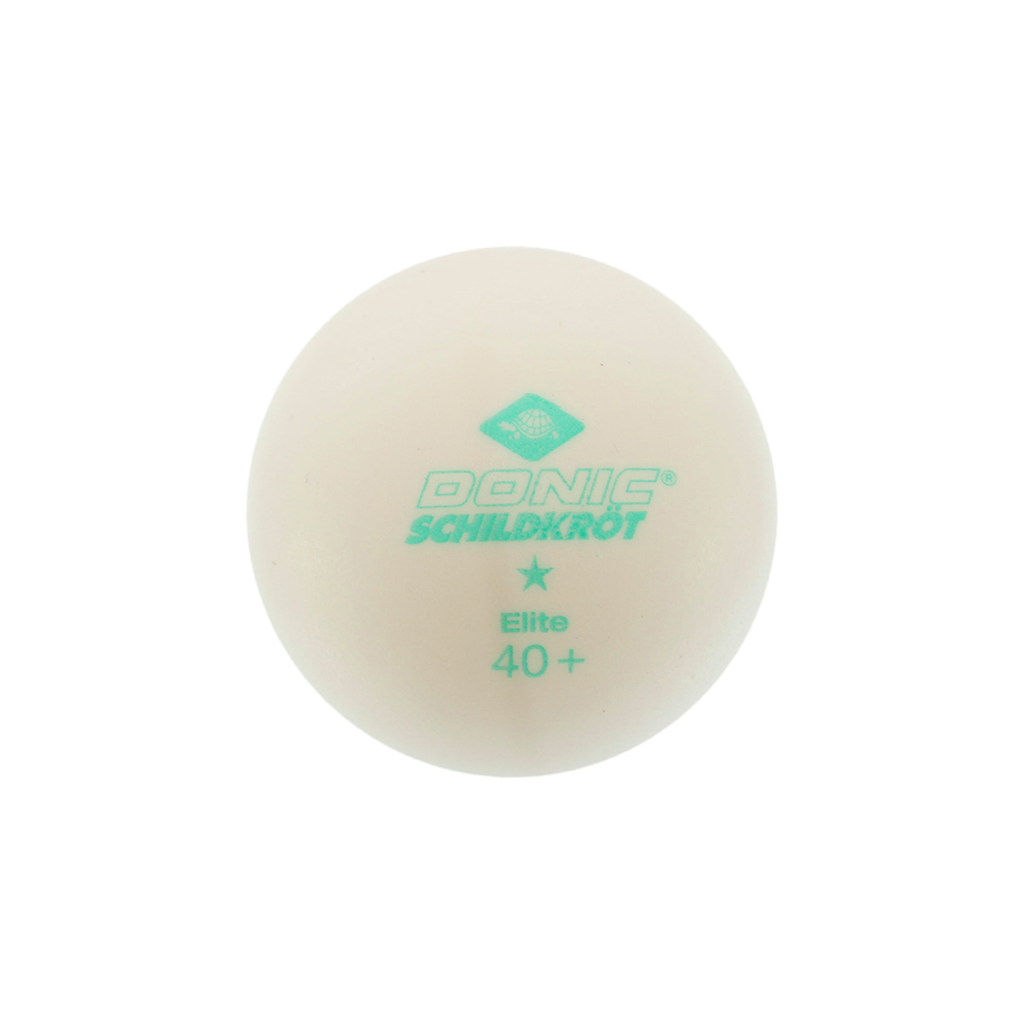 Набір м'ячів для настільного тенісу Donic Schildkrot 1-Star Elite ball Poly 40+ 608511