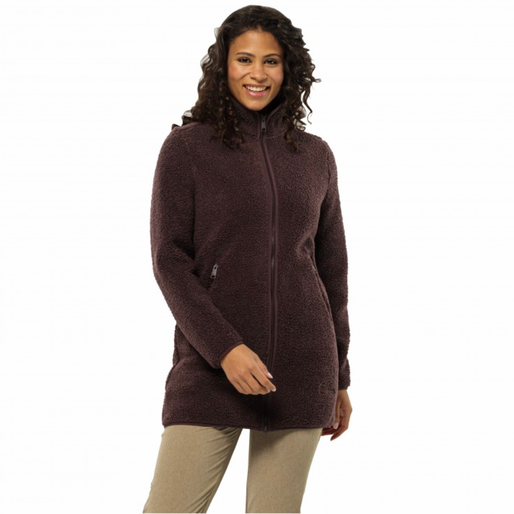 Жіноча кофта-фліс Jack Wolfskin HIGH CURL COAT W 1708722_2700