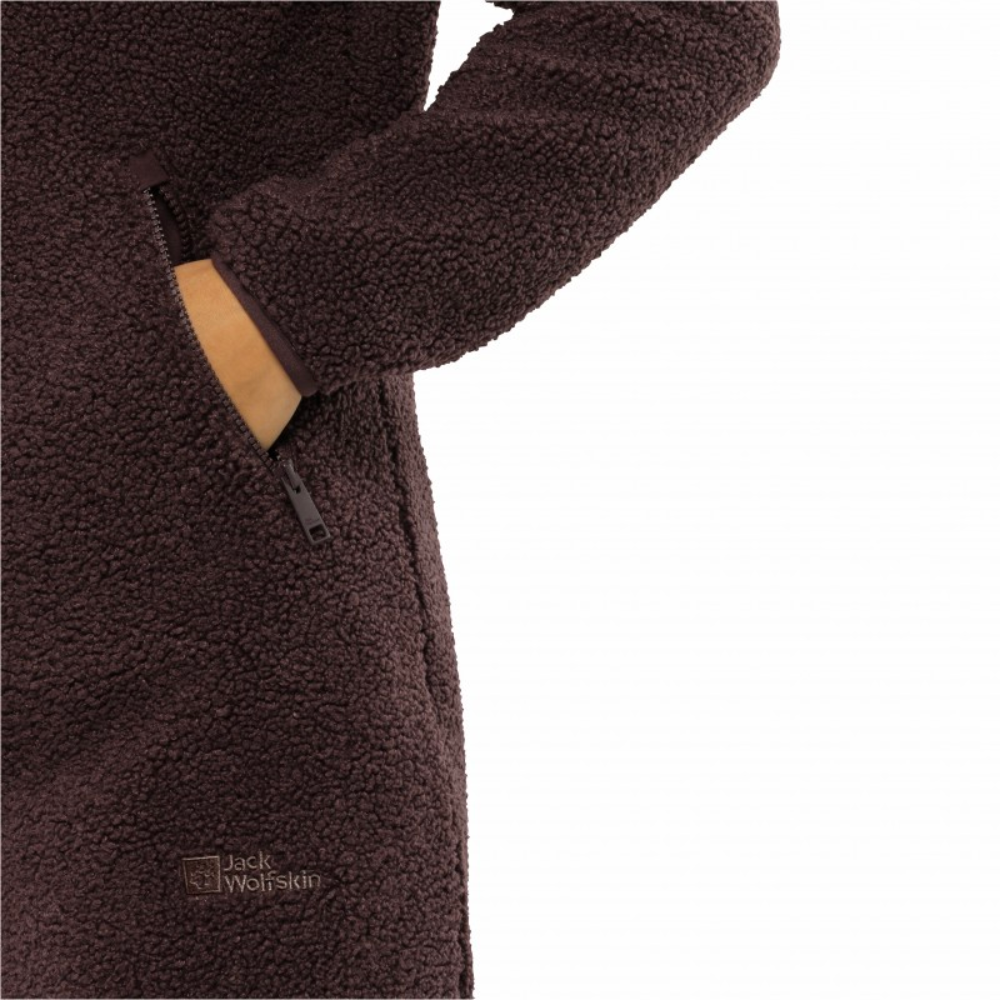 Жіноча кофта-фліс Jack Wolfskin HIGH CURL COAT W 1708722_2700