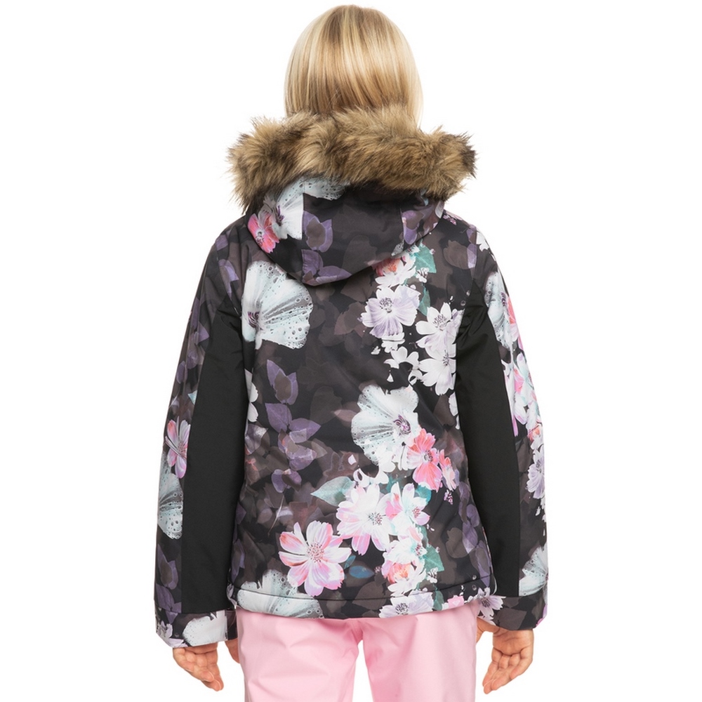 Дитяча гірськолижна куртка ROXY JET SKI GIRL JK ERGTJ03162-TRUE