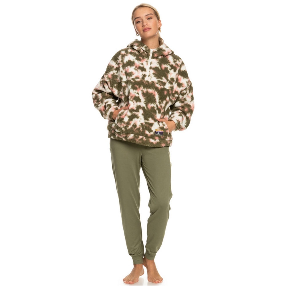Жіноча флісова толстовка ROXY LIKE A LUCKY PR J PLFL ERJPF03114-TPC6
