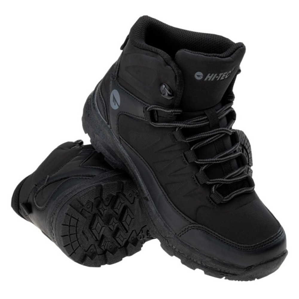 Дитячі трекінгові черевики Hi-Tec SELVEN MID TEEN-BLACK
