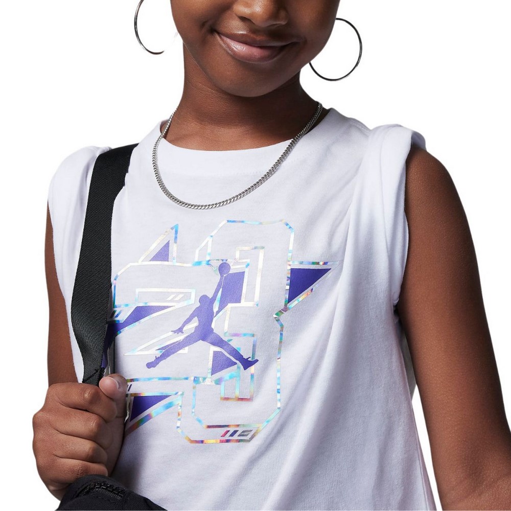 Дитяча футболка Jordan JUMPMAN SHINE SS TEE 45C823-001