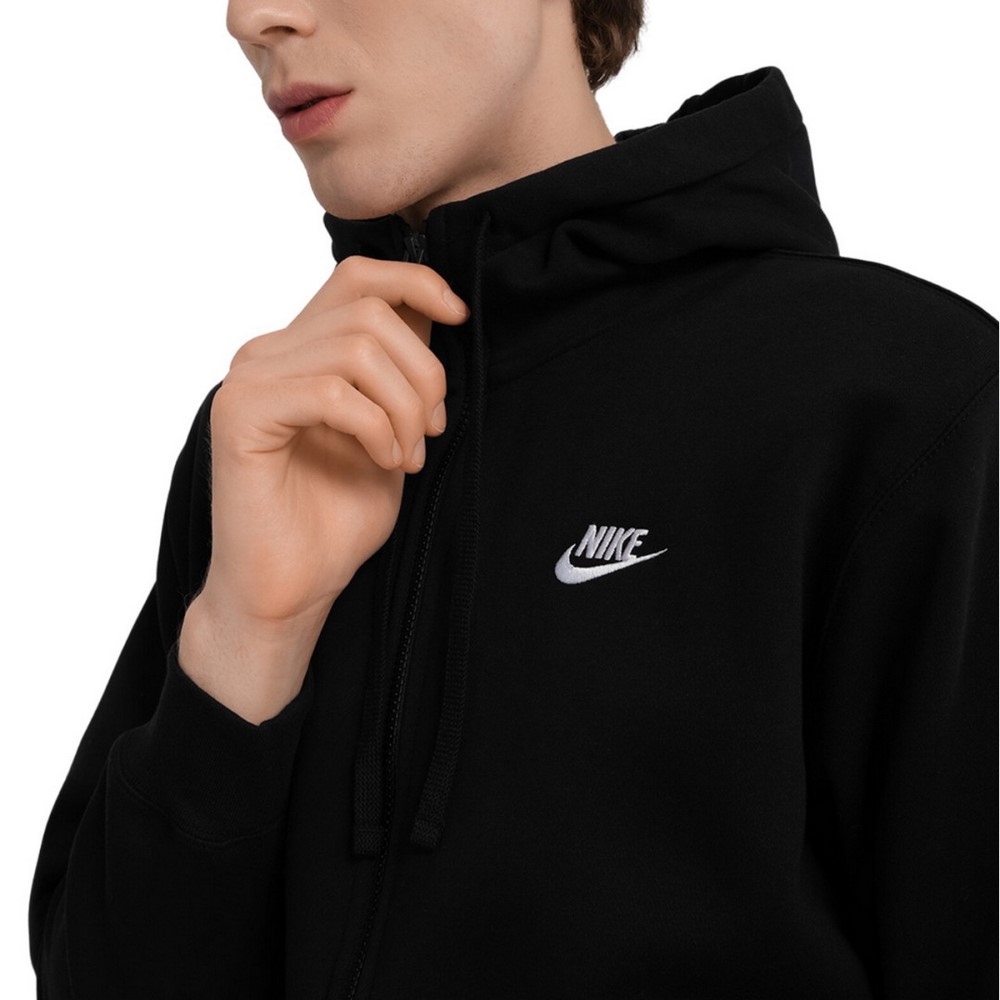 Чоловіча толстовка Nike NSW CLUB HOODIE FZ BB BV2645-010