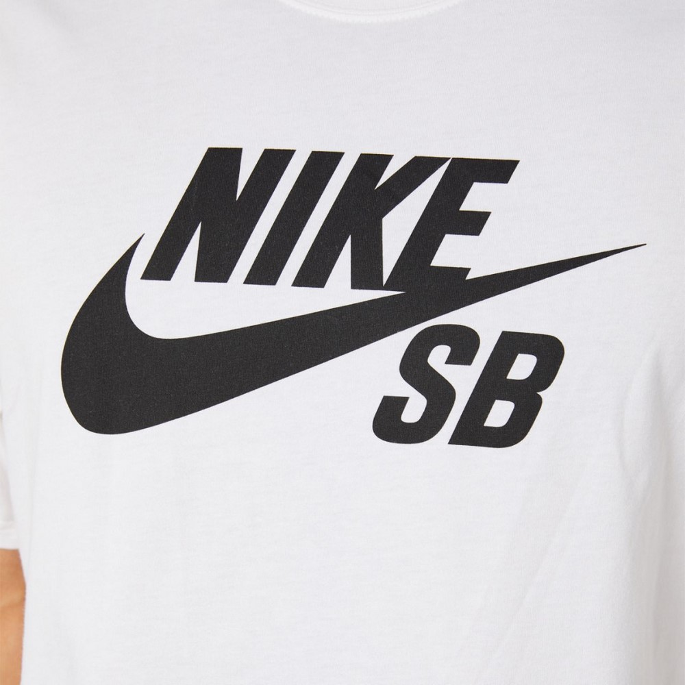 Чоловіча футболка Nike Sb Logo Skate T-Shirt White CV7539-100
