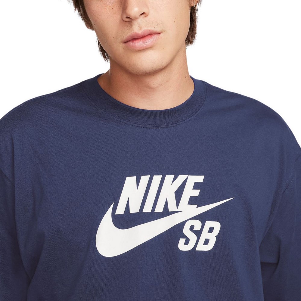 Чоловіча футболка Nike Sb Logo Skate T-Shirt White CV7539-411