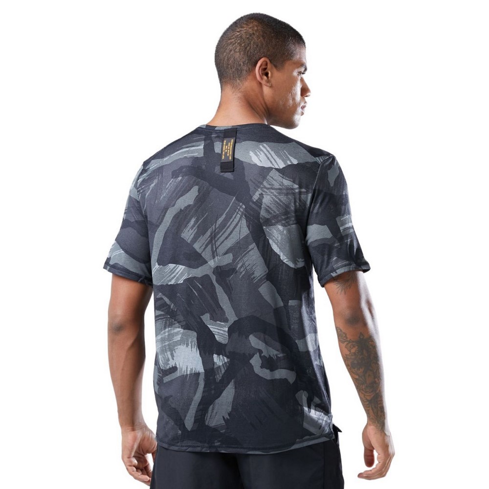 Чоловіча футболка Nike M NK DF MILER SS CAMO DQ4736-010
