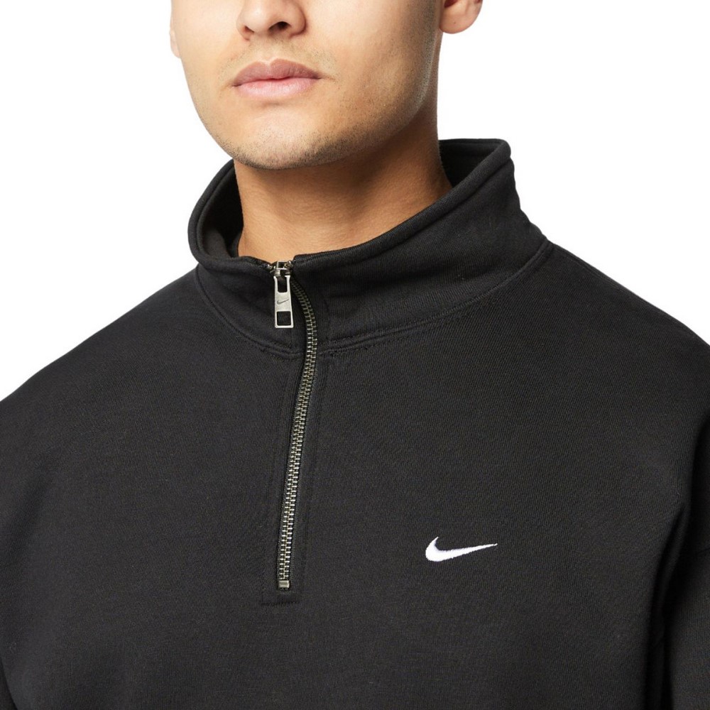 Чоловіча толстовка NIKE SOLO SWOOSH SWEATSHIRT BLACK DQ5209-010