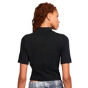 Жіноча футболка Nike W NSW ESSNTL RIB MOCK SS TOP DV7958-010