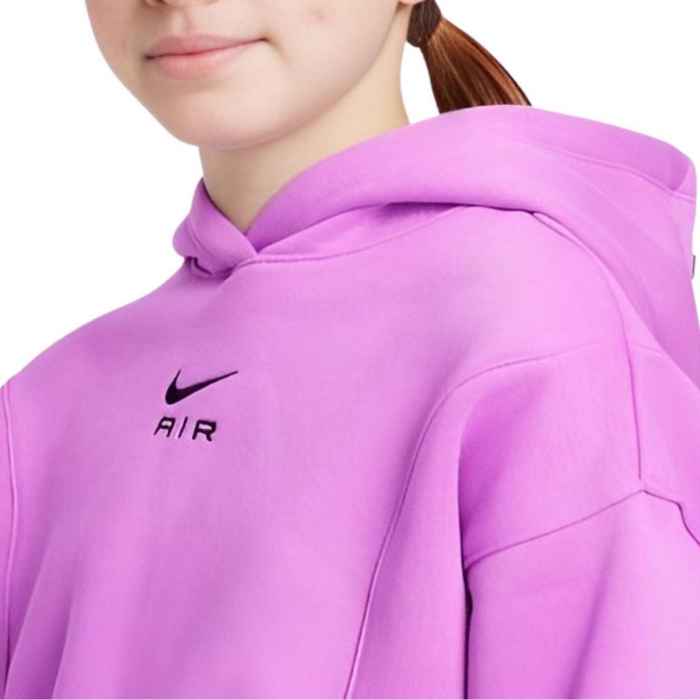 Дитяче худі Nike G NSW AIR CROP HOODIE DX5008-532