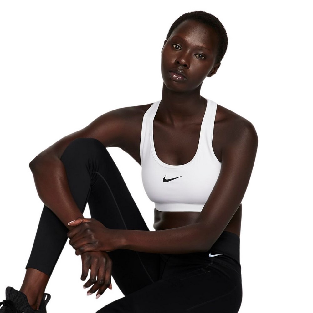 Жіночий топ Nike W NK DF SWSH MED SPT BRA DX6821-100