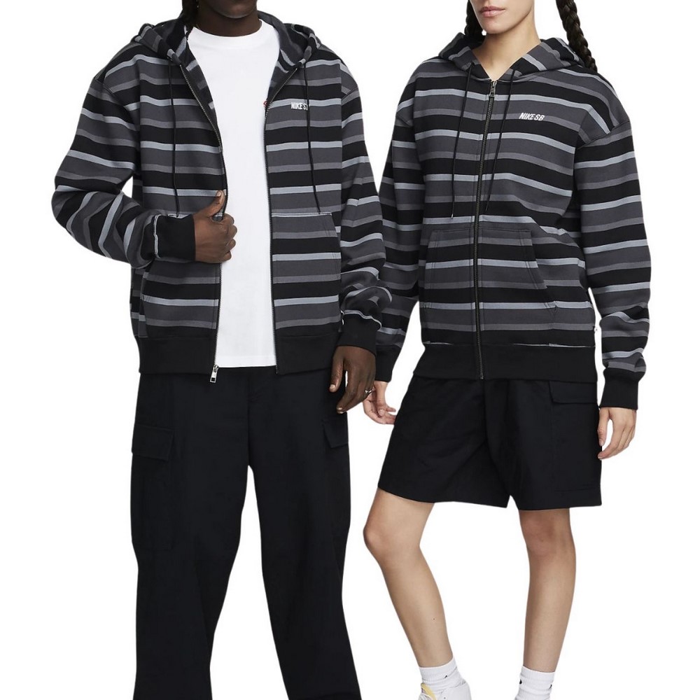 Чоловіча толстовка NIKE SB FULL-ZIP FLEECE SKATE HOODIE OLIVE FN2512-065