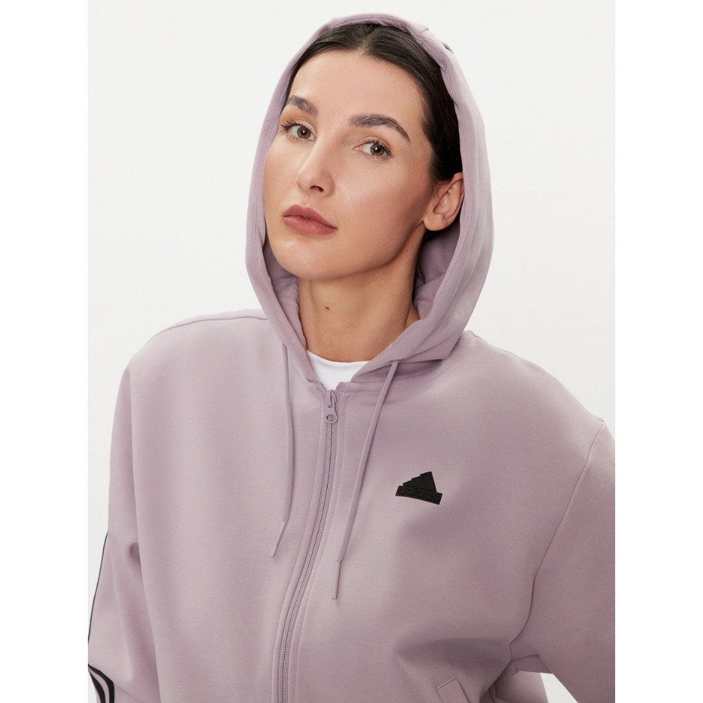 Жіноча толстовка Adidas FUTURE ICONS 3-STRIPES FULL ZIP IS3681